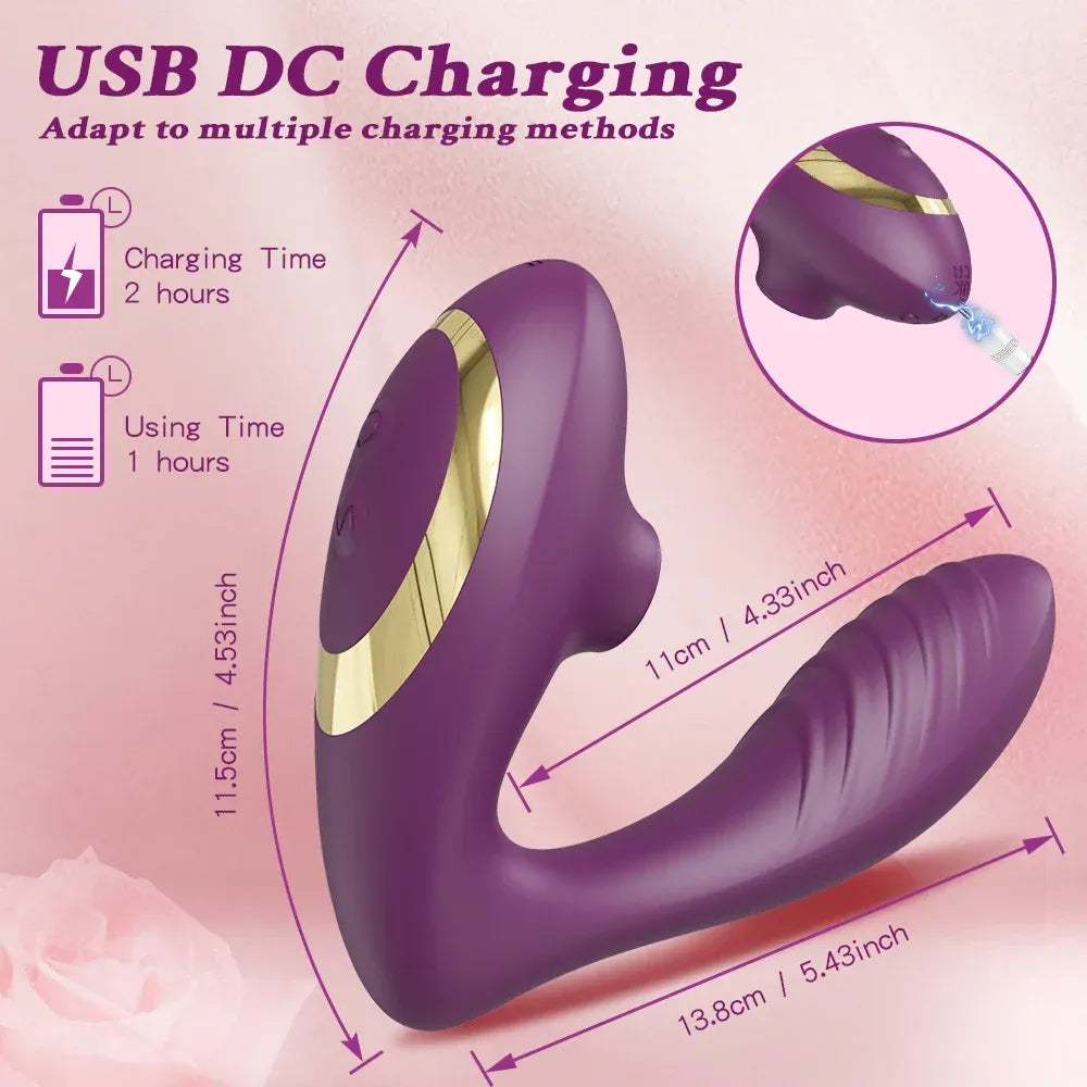 Vibrating Clit Sucker for Women G Spot Stimulator Female