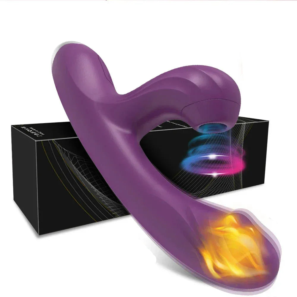 Vibrating Clit Sucker for Women G Spot Stimulator Heat