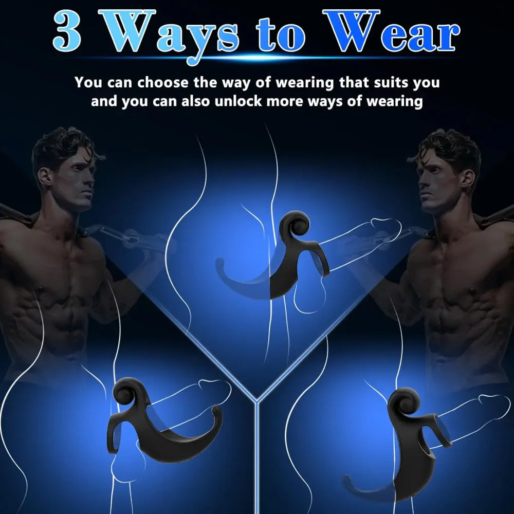 Vibrating Cock Ring For Men Enhance Pleasure