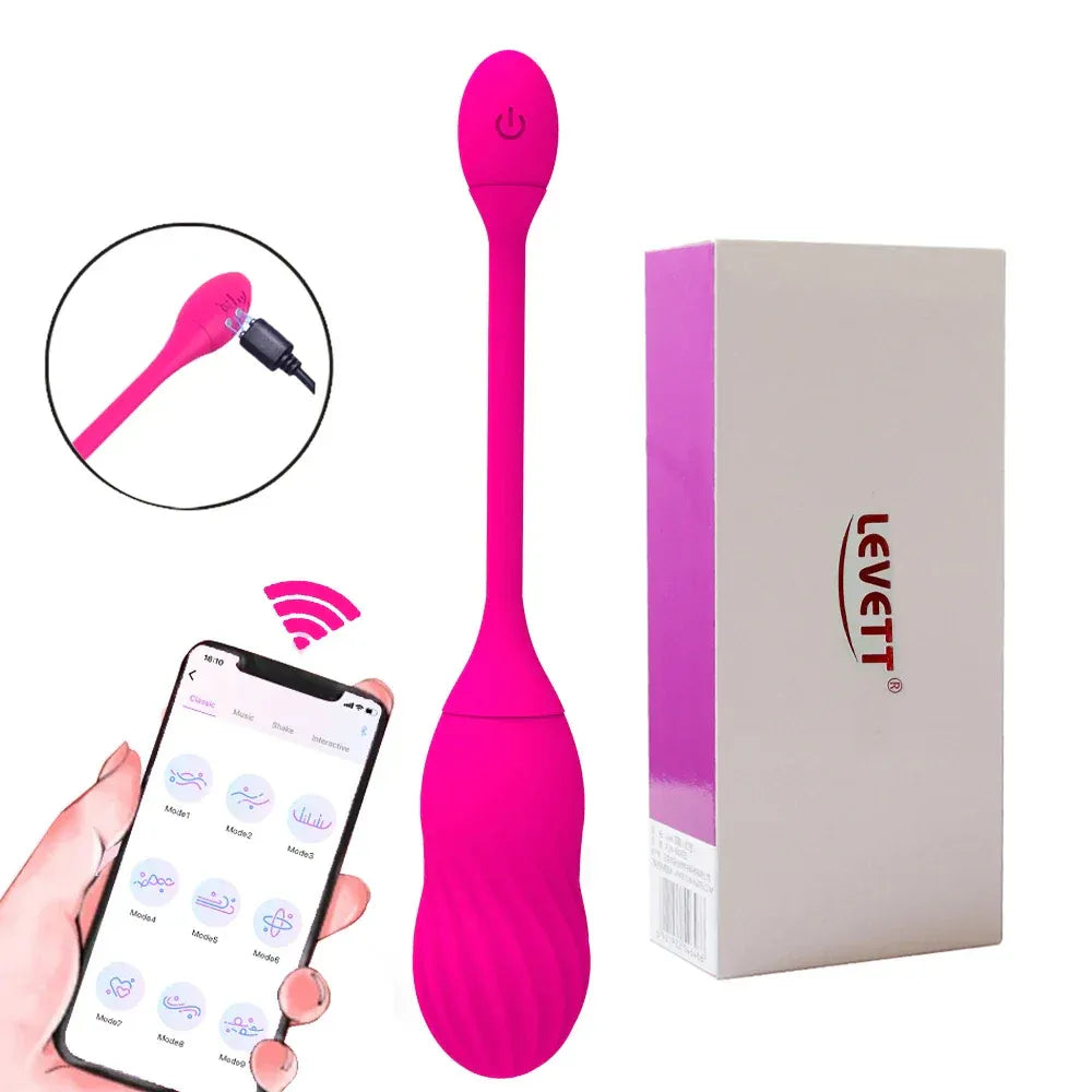 Wireless Dildo Egg Vibrator For Women Wearable G Spot