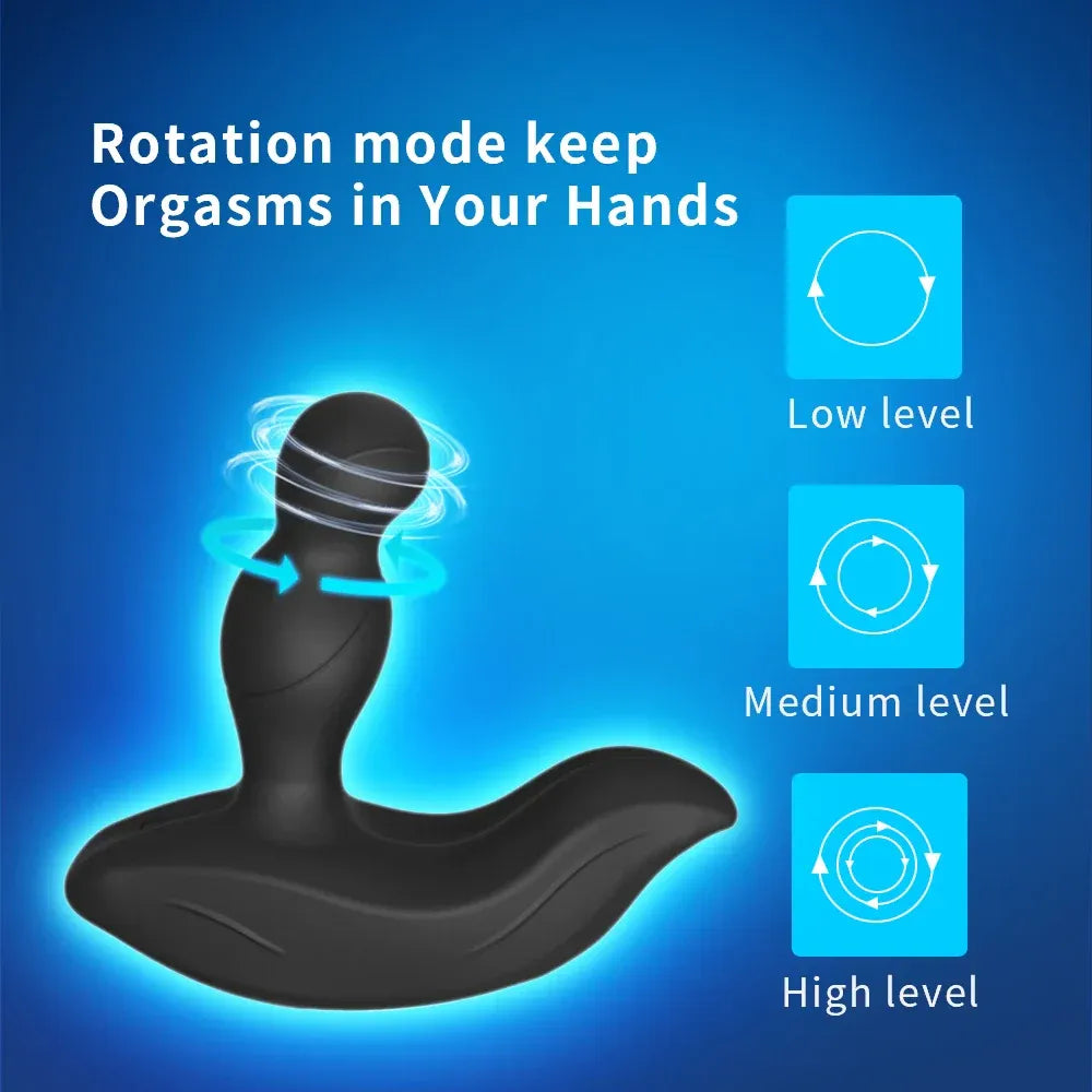 Wireless Prostate Massager For Men Silicone Anal Plug