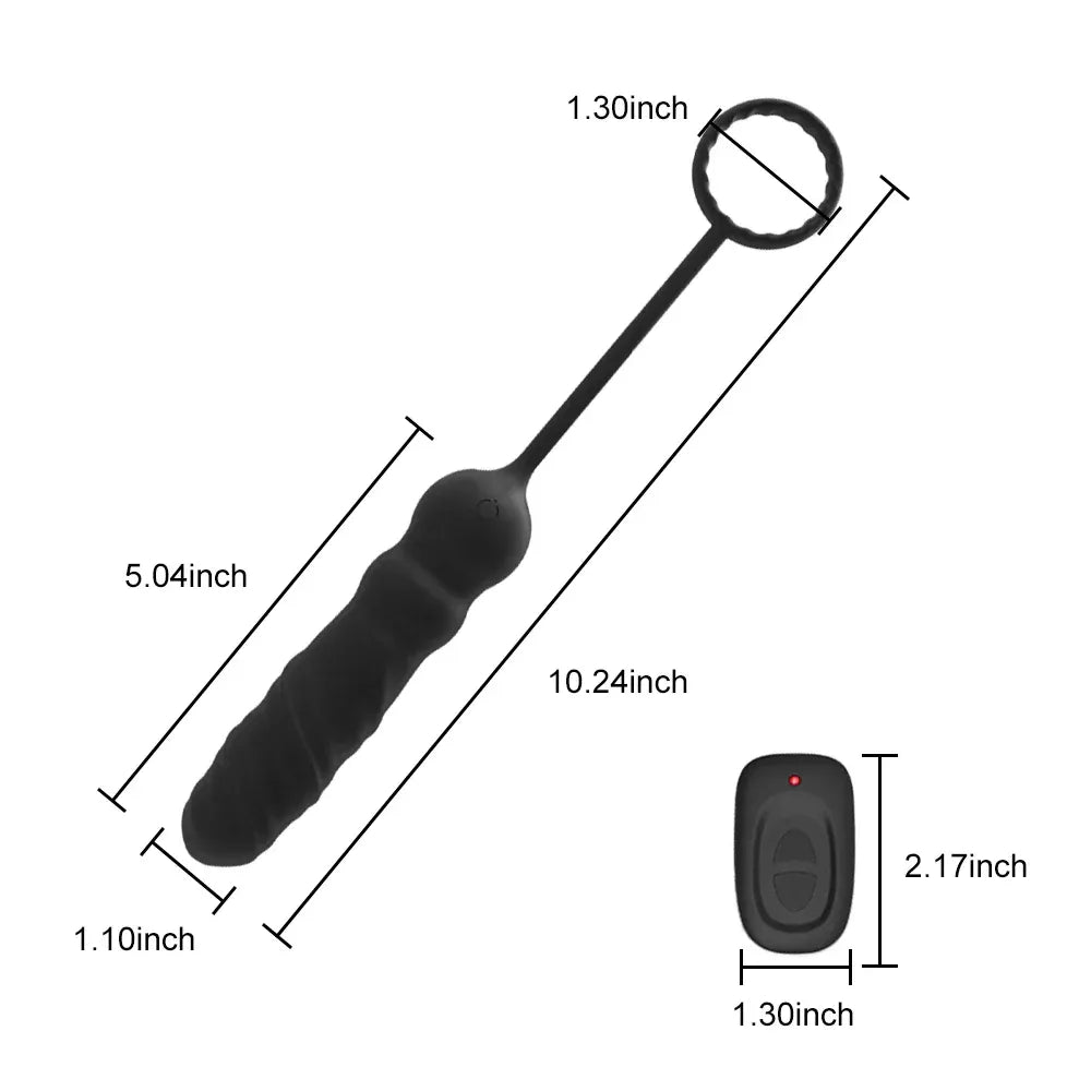 Wireless Prostate Massager With Cock Ring