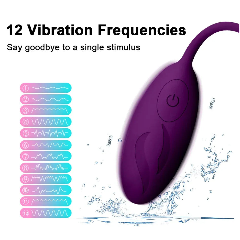 Wireless Vibrating Eggs for Couples